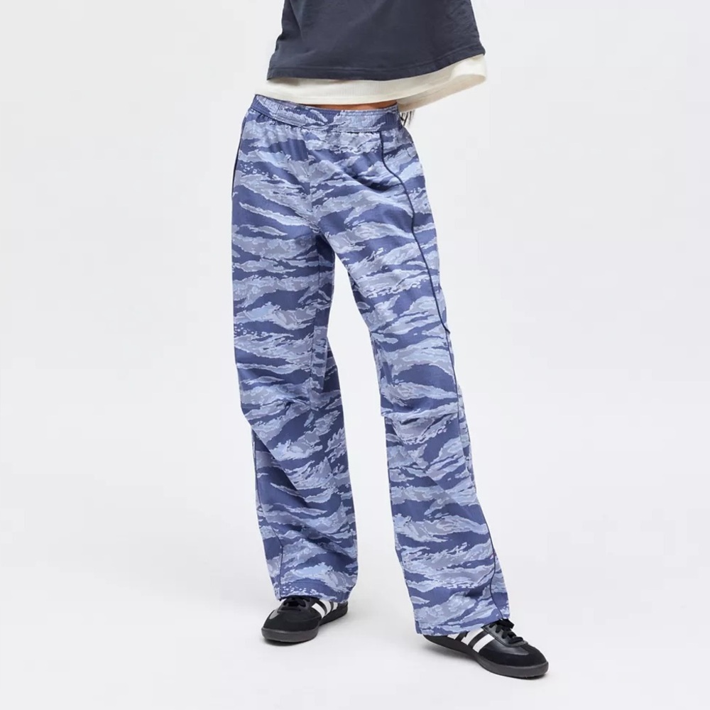 BDG Blue Camo Track Pants - Picture 2 of 7